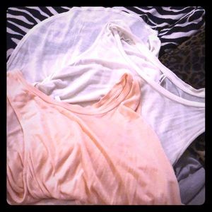 (2) Tunic-Sleeveless Tanks